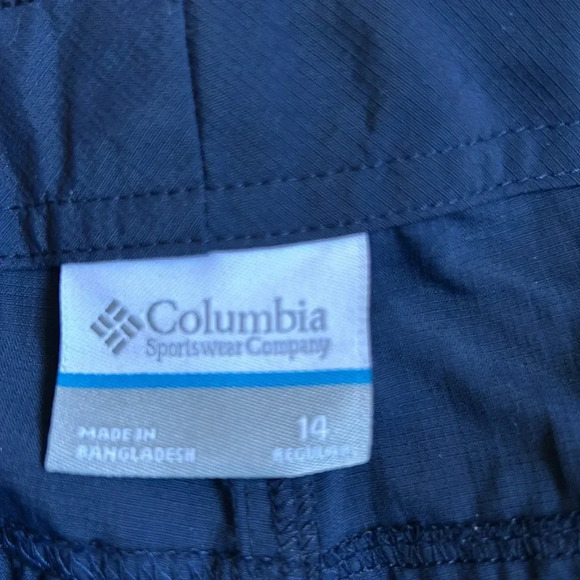 NWT Women’s Navy Blue Columbia Lighweight Pant, size 14 - Picture 6 of 10